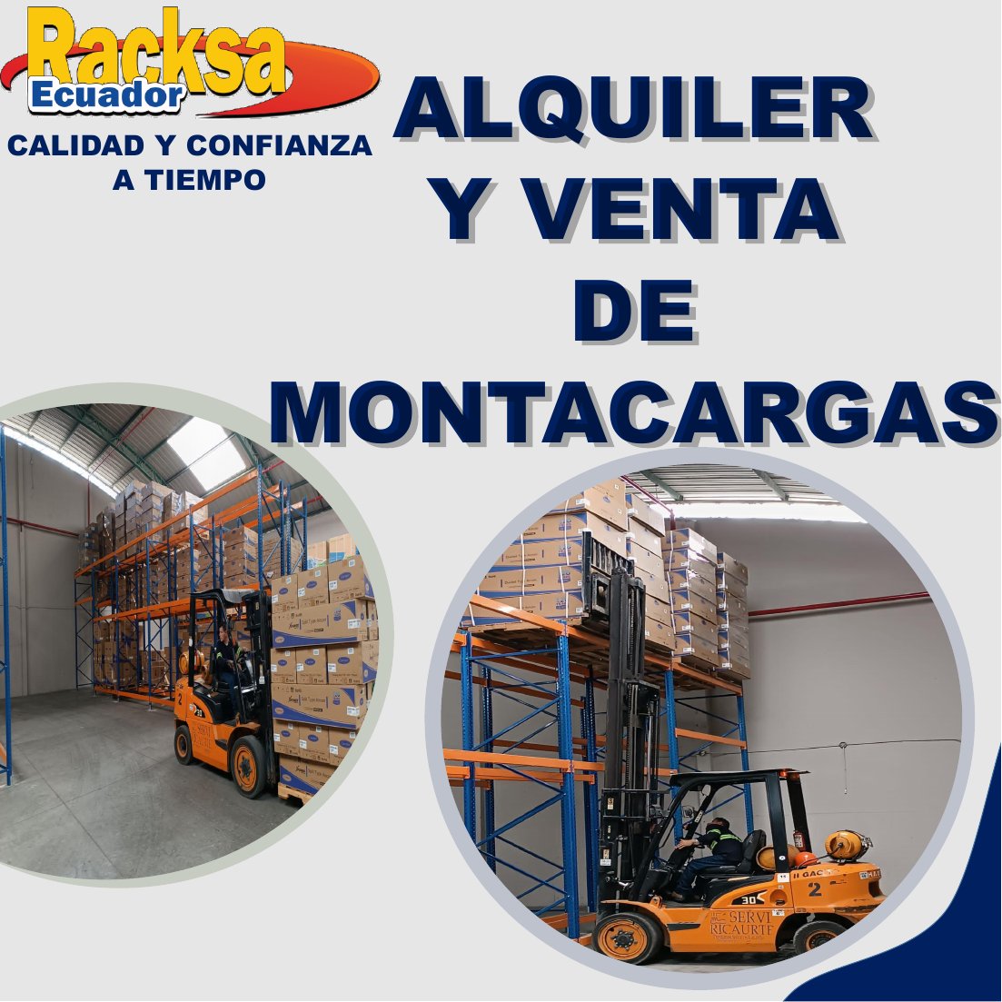 Alquiler y venta de montacargas